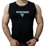 تاپ مردانه اسپرت مشکی طرح moschino  جنس پنبه